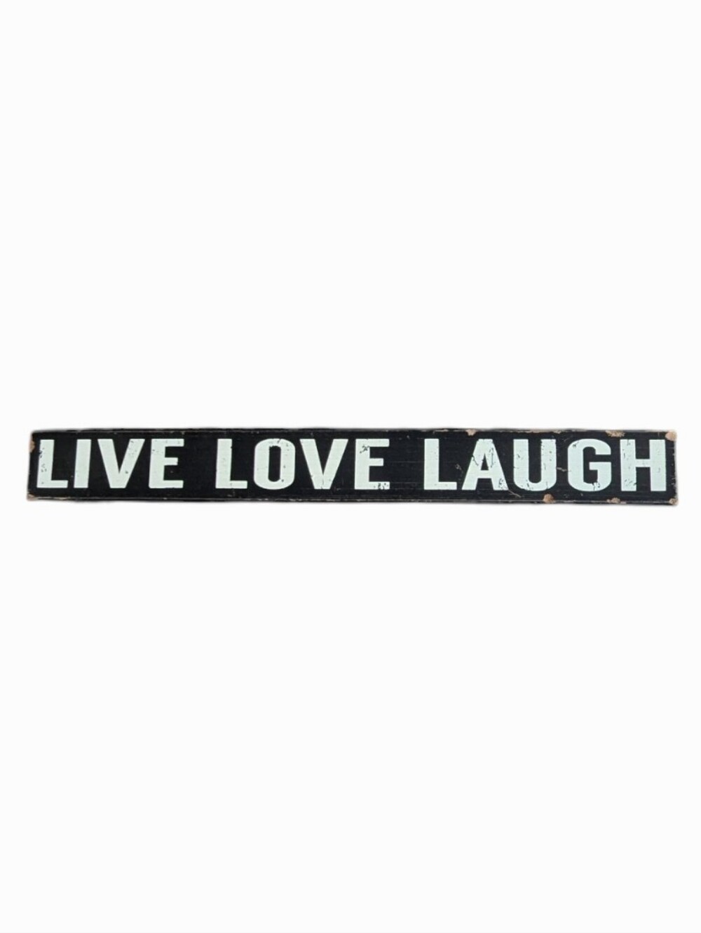 Wooden "Live, Love, Laugh" Hanging Wall Decor